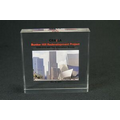 Lucite Square Embedment Award (3 1/2"x3 1/2"x7/8")